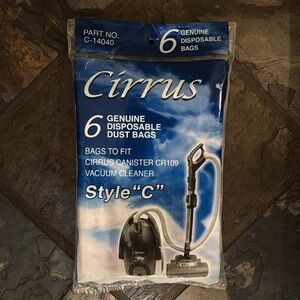 3/$20 Cirrus Vacuum Cleaner Bags